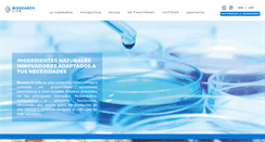Desktop Screenshot of biosearchlife.es
